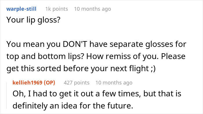 Fellow Passengers Approve Of This Woman’s Revenge On A Karen Who Refused To Be A ‘Decent Person’ Fellow Passengers Approve Of This Woman’s Revenge On A Karen Who Refused To Be A ‘Decent Person’