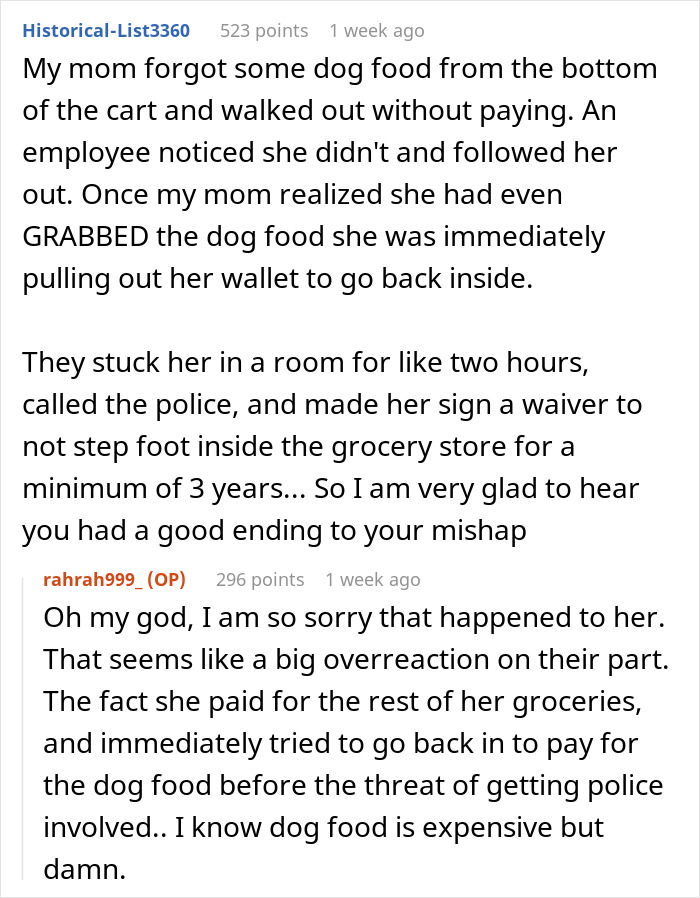 Woman Shakes Husband Awake In Panic After Realizing They Forgot To Pay For $300 Worth Of Groceries Woman Shakes Husband Awake In Panic After Realizing They Forgot To Pay For $300 Worth Of Groceries