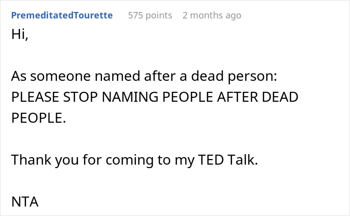 Manipulative Family Outraged As Mom Rejects Naming Her Baby After Late Aunt Manipulative Family Outraged As Mom Rejects Naming Her Baby After Late Aunt
