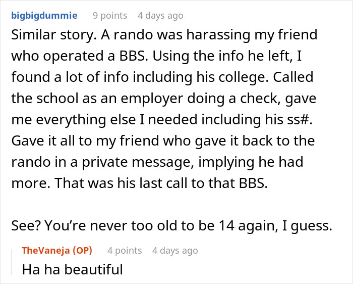 Woman Uses IP Address To Get Back At Hacker: "Kid Was Totally Freaking Out And Begging" Woman Uses IP Address To Get Back At Hacker: "Kid Was Totally Freaking Out And Begging"