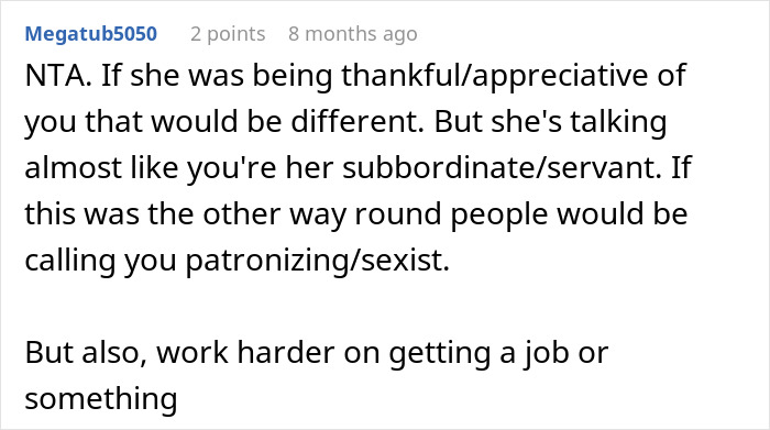 “House Husband” Feels Emasculated, Demands Wife Apologize Or He Won’t Do Any Housework “House Husband” Feels Emasculated, Demands Wife Apologize Or He Won’t Do Any Housework
