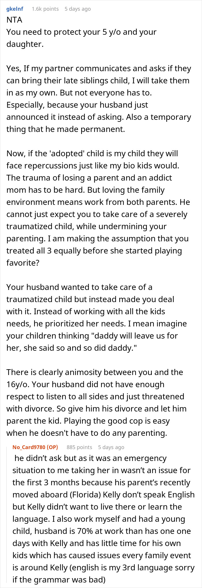 Guy Threatens Divorce Over Wife Wanting To Kick Out His Abusive Niece, She Agrees On The Spot Guy Threatens Divorce Over Wife Wanting To Kick Out His Abusive Niece, She Agrees On The Spot
