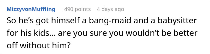 Comment about clueless husband on Mother's Day, questioning relationship value. Comment about clueless husband on Mother's Day, questioning relationship value.
