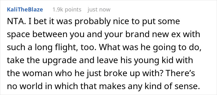 Cheating BF Expects GF To Look After His 2 YO On Flight, She Chooses Business Class Upgrade Instead Cheating BF Expects GF To Look After His 2 YO On Flight, She Chooses Business Class Upgrade Instead