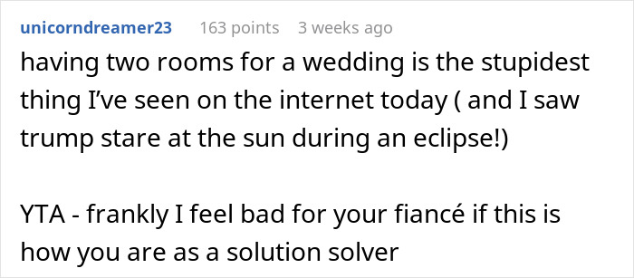 Guy Runs His Wedding ‘Compromise’ Past People Online, Gets Called Out