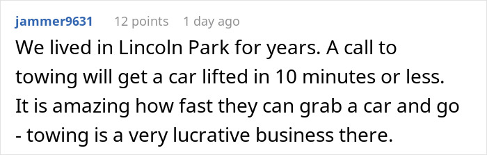 Entitled Man Parks In A Private Lot, Resident Comes Back To No Spaces Left And Executes Karma Entitled Man Parks In A Private Lot, Resident Comes Back To No Spaces Left And Executes Karma