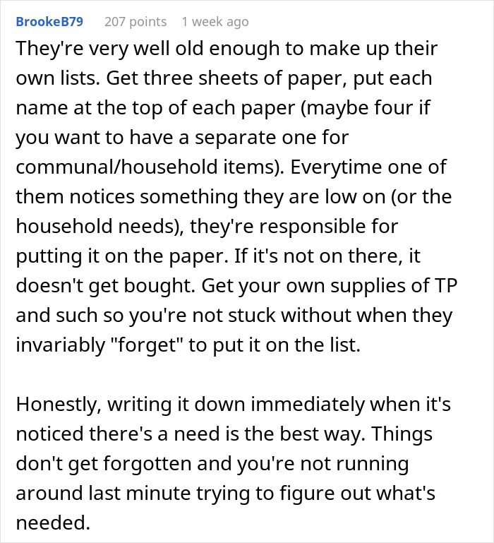 Guy Has No Patience For Brother Messing With Shopping List, Puts Down Exactly What He Says Guy Has No Patience For Brother Messing With Shopping List, Puts Down Exactly What He Says