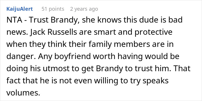 “Re-Home Her Or He’s Out”: Entitled BF Makes Demands About Woman’s Dog, Regrets It “Re-Home Her Or He’s Out”: Entitled BF Makes Demands About Woman’s Dog, Regrets It