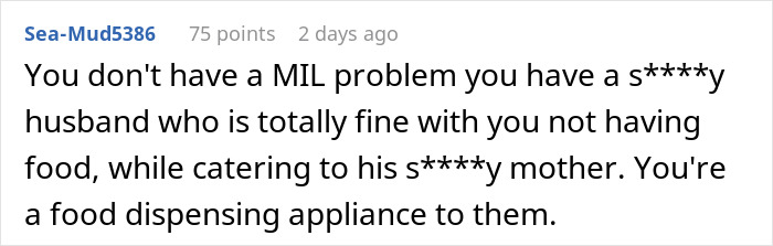 Mom Of Four At Her Wit's End After MIL Won’t Stop Eating All Their Food Mom Of Four At Her Wit's End After MIL Won’t Stop Eating All Their Food