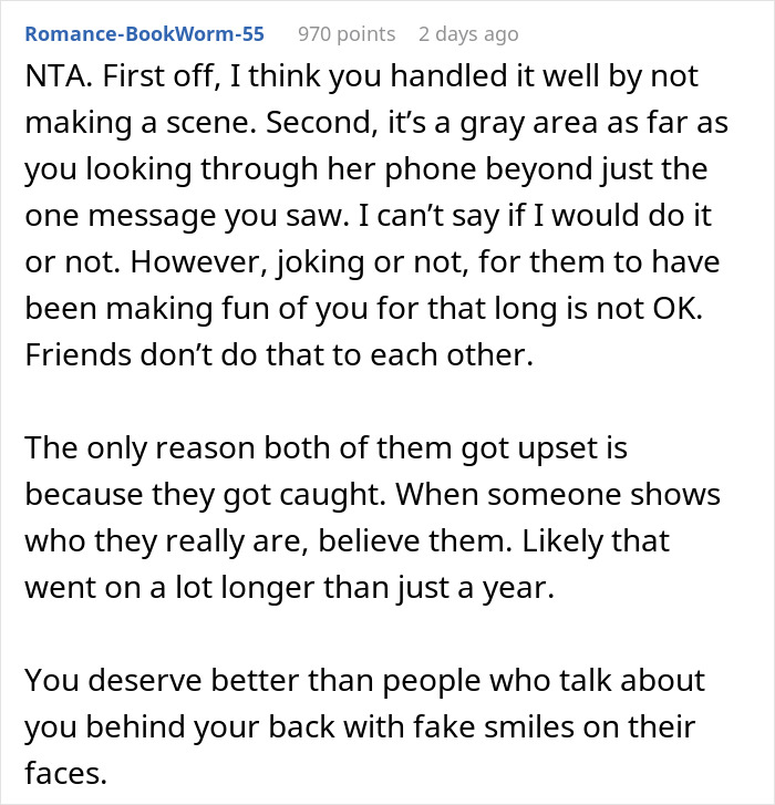 Woman Stumbles Upon Bride’s Mean Texts About Her, Leaves Wedding Planning In Tears Woman Stumbles Upon Bride’s Mean Texts About Her, Leaves Wedding Planning In Tears