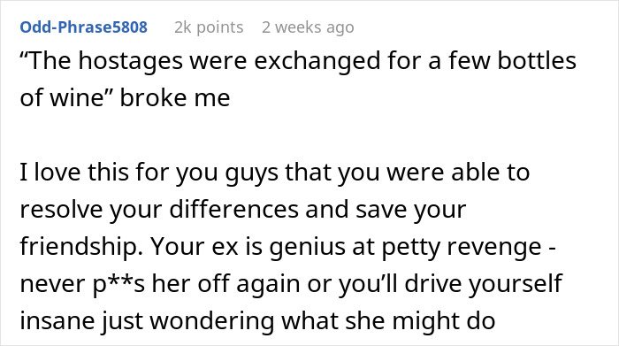 Man Applauds His Ex For Masterful Revenge That Took Him A Few Months To Figure Out Man Applauds His Ex For Masterful Revenge That Took Him A Few Months To Figure Out