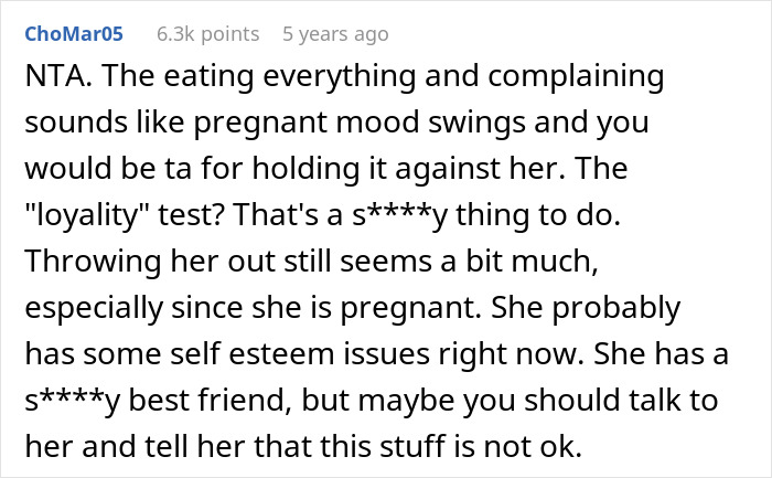 Man Reaches His Limit And Wants Pregnant Wife To Move Out After She Tries To Test His Loyalty