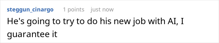 Middle Manager Thinks ChatGPT Can Replace Employees, Turns Out It Can Only Replace Him Middle Manager Thinks ChatGPT Can Replace Employees, Turns Out It Can Only Replace Him