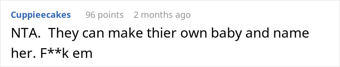 Manipulative Family Outraged As Mom Rejects Naming Her Baby After Late Aunt Manipulative Family Outraged As Mom Rejects Naming Her Baby After Late Aunt