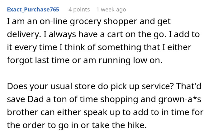 Guy Has No Patience For Brother Messing With Shopping List, Puts Down Exactly What He Says Guy Has No Patience For Brother Messing With Shopping List, Puts Down Exactly What He Says