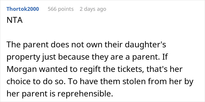 Girl With Several Siblings Is Upset After Mom Says Her Birthday Concert Tickets Will Go To Her Bro Girl With Several Siblings Is Upset After Mom Says Her Birthday Concert Tickets Will Go To Her Bro
