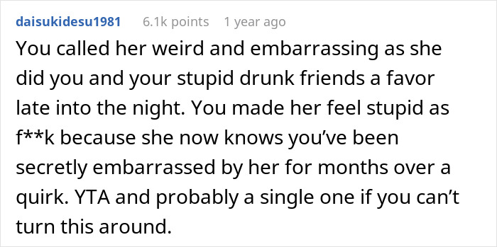 BF Embarrasses GF For Her Quirk In Front Of His Friends, Regrets It When She Decides To Dump Him BF Embarrasses GF For Her Quirk In Front Of His Friends, Regrets It When She Decides To Dump Him