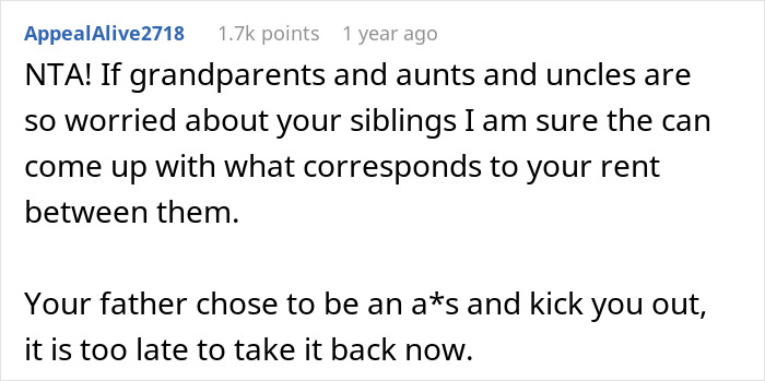 "Am I The Jerk For Moving Out When My Dad Told Me To?"