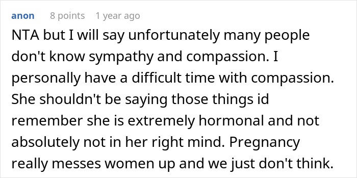 Woman Leaves Home After Husband Tells Her To Stop Talking About Her Pregnancy All The Time Woman Leaves Home After Husband Tells Her To Stop Talking About Her Pregnancy All The Time