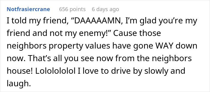 Folks Praise Woman Who Made A Whole Fence Of Shipping Containers To Ruin Entitled Neighbors' View Folks Praise Woman Who Made A Whole Fence Of Shipping Containers To Ruin Entitled Neighbors' View