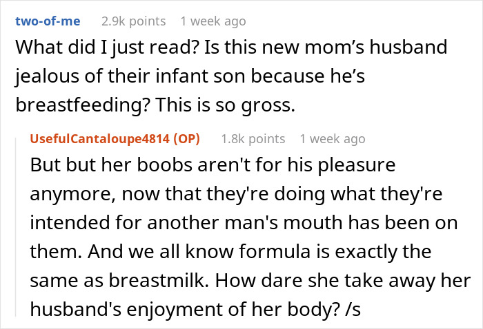 “Breastfeeding Equals Incest”: Man Divorces Wife For Going Behind His Back To Feed Baby “Breastfeeding Equals Incest”: Man Divorces Wife For Going Behind His Back To Feed Baby