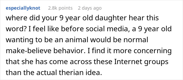 “Is This A Phase?”: Mom Freaks Out After 9 Y.O. Daughter Comes Out As A Therian “Is This A Phase?”: Mom Freaks Out After 9 Y.O. Daughter Comes Out As A Therian