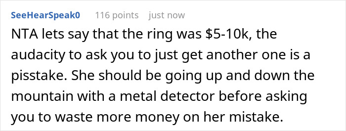 Man Discovers Fiancée's True Nature After She Loses Pricey Engagement Ring And Demands A Replacement Man Discovers Fiancée's True Nature After She Loses Pricey Engagement Ring And Demands A Replacement