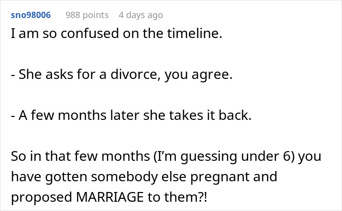 Man Gets His New Fiancée Pregnant While Waiting For Divorce, Ex Loses Her Mind Man Gets His New Fiancée Pregnant While Waiting For Divorce, Ex Loses Her Mind