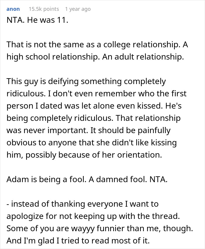 “He’s A Married Man”: Mom Calls Out Son For Being Mad At Sister For Dating His Childhood Ex “He’s A Married Man”: Mom Calls Out Son For Being Mad At Sister For Dating His Childhood Ex
