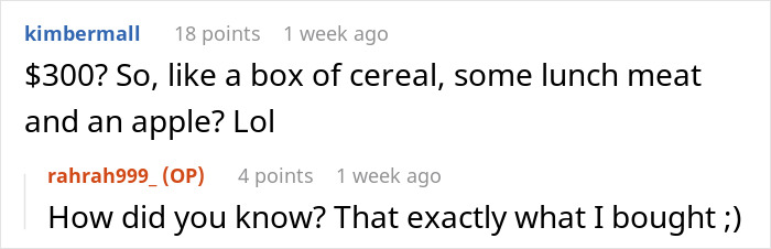 Woman Shakes Husband Awake In Panic After Realizing They Forgot To Pay For $300 Worth Of Groceries Woman Shakes Husband Awake In Panic After Realizing They Forgot To Pay For $300 Worth Of Groceries