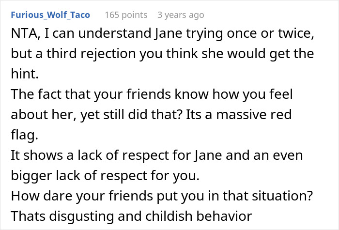 Guy Walks Out Of Blind Date When Friends Try To Set Him Up With Obsessive Woman He’s Rejected Thrice Guy Walks Out Of Blind Date When Friends Try To Set Him Up With Obsessive Woman He’s Rejected Thrice