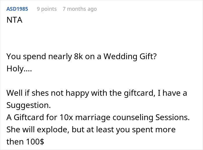 “How I Could Be So Selfish”: Guy Uninvited From Sister’s Wedding Over Gift Conundrum