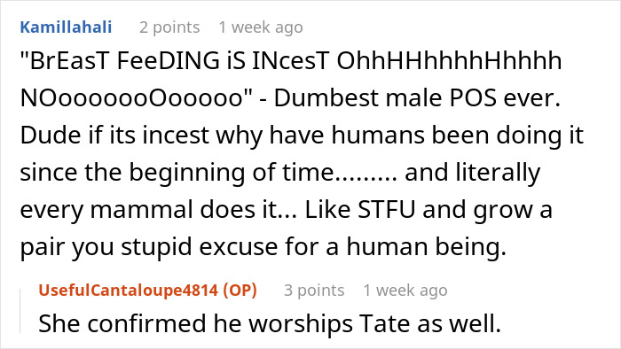 “Breastfeeding Equals Incest”: Man Divorces Wife For Going Behind His Back To Feed Baby “Breastfeeding Equals Incest”: Man Divorces Wife For Going Behind His Back To Feed Baby