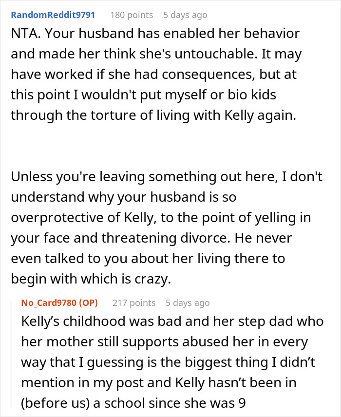 Guy Threatens Divorce Over Wife Wanting To Kick Out His Abusive Niece, She Agrees On The Spot Guy Threatens Divorce Over Wife Wanting To Kick Out His Abusive Niece, She Agrees On The Spot
