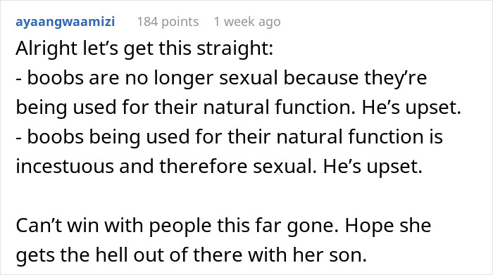 “Breastfeeding Equals Incest”: Man Divorces Wife For Going Behind His Back To Feed Baby “Breastfeeding Equals Incest”: Man Divorces Wife For Going Behind His Back To Feed Baby