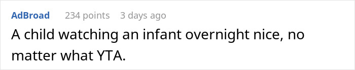 “You Get What You Pay For”: Dad Dragged For Expecting A 16 Y.O. Babysitter To Be Awake All Night “You Get What You Pay For”: Dad Dragged For Expecting A 16 Y.O. Babysitter To Be Awake All Night