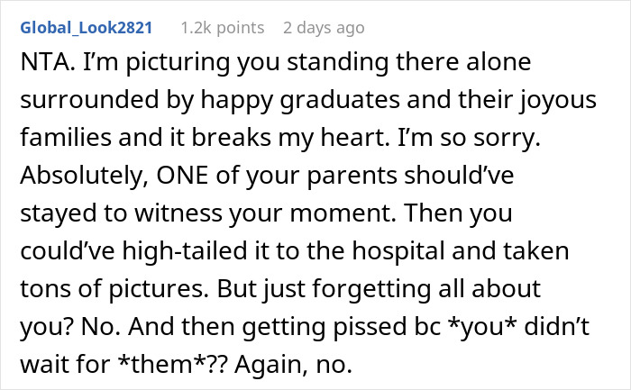 Parents Abandon Teen At His Graduation, He Refuses To Put His Cap And Gown On Again For Photos Parents Abandon Teen At His Graduation, He Refuses To Put His Cap And Gown On Again For Photos