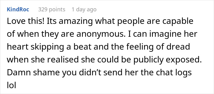 “She Wasn’t As Anonymous As She Thought”: Ex-employee Puts A Stop To Nasty Customer’s Harassment “She Wasn’t As Anonymous As She Thought”: Ex-employee Puts A Stop To Nasty Customer’s Harassment