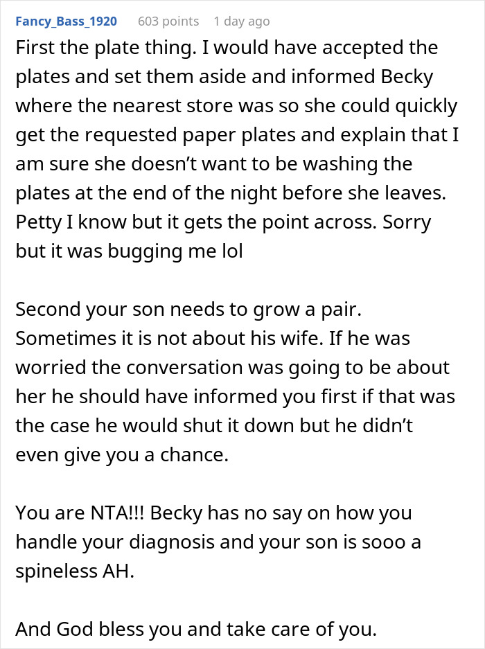 Son Says He'll Only Talk To Mom When His Wife Is Around, Learns About Her Diagnosis From Instagram Son Says He'll Only Talk To Mom When His Wife Is Around, Learns About Her Diagnosis From Instagram