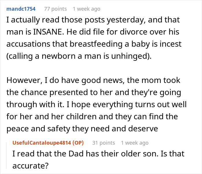 “Breastfeeding Equals Incest”: Man Divorces Wife For Going Behind His Back To Feed Baby “Breastfeeding Equals Incest”: Man Divorces Wife For Going Behind His Back To Feed Baby