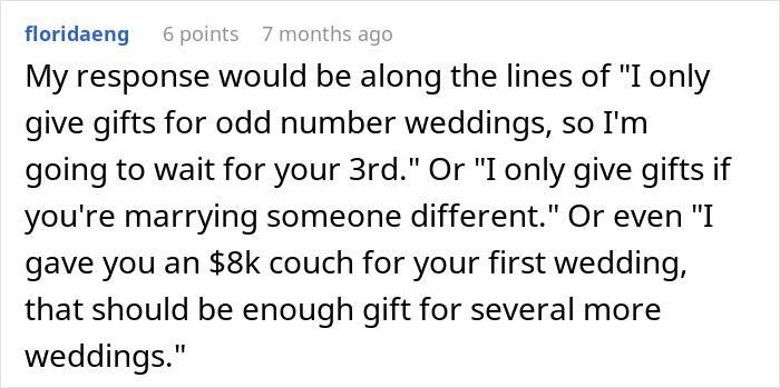“How I Could Be So Selfish”: Guy Uninvited From Sister’s Wedding Over Gift Conundrum “How I Could Be So Selfish”: Guy Uninvited From Sister’s Wedding Over Gift Conundrum