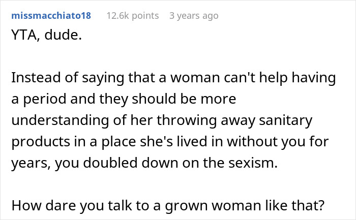 Man Gets Owned By Wife And Stepdaughter After He Complains About Menstrual Products Man Gets Owned By Wife And Stepdaughter After He Complains About Menstrual Products