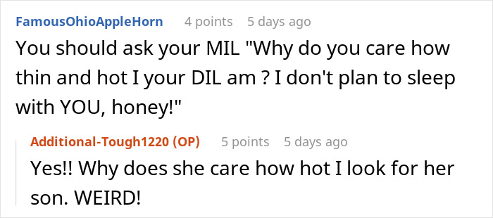 MIL Feels Entitled To Fat Shame DIL Who Just Gave Birth, It Backfires When She Stops Visiting MIL Feels Entitled To Fat Shame DIL Who Just Gave Birth, It Backfires When She Stops Visiting