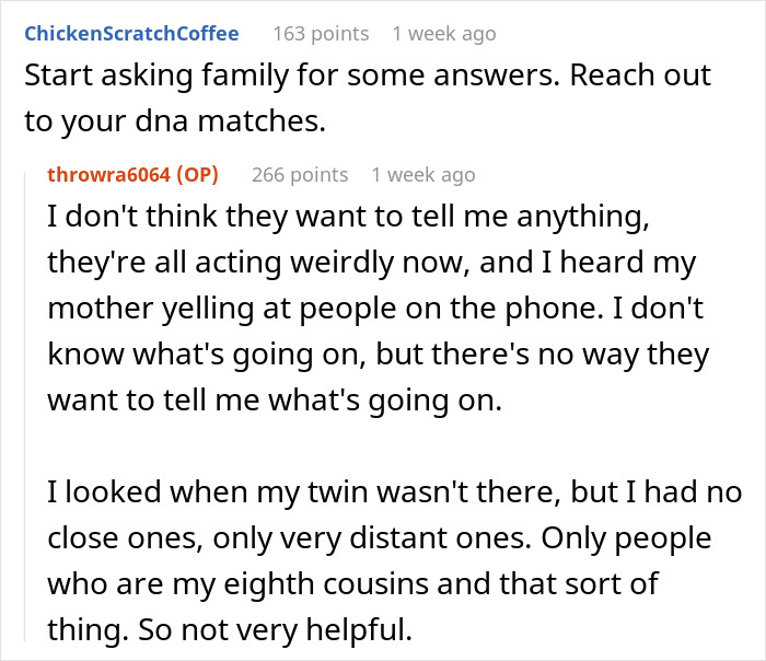 Teen Panics After DNA Results With Her Twin Sister Changed Everything She Knew About Herself Teen Panics After DNA Results With Her Twin Sister Changed Everything She Knew About Herself