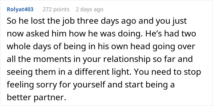 Guy Loses His Job, Gets Upset By Girlfriend’s Reaction Guy Loses His Job, Gets Upset By Girlfriend’s Reaction