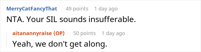 Woman Is Stunned As SIL Goes Negotiating With Nanny Behind Her Back But Gets Outbid Woman Is Stunned As SIL Goes Negotiating With Nanny Behind Her Back But Gets Outbid