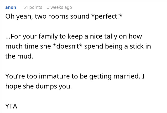 Guy Runs His Wedding ‘Compromise’ Past People Online, Gets Called Out