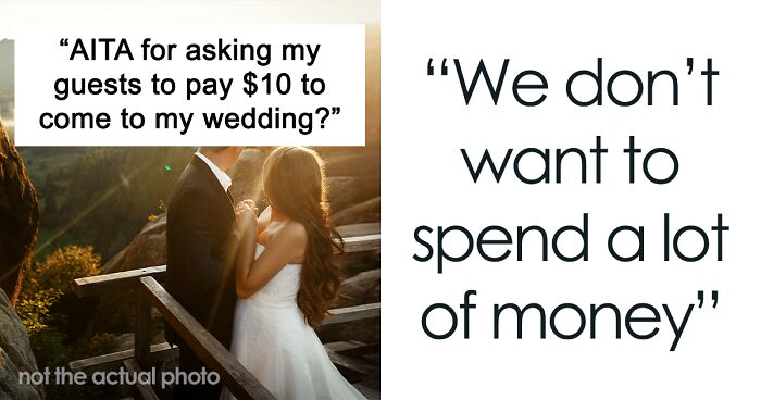 Bride Dragged Online For Asking Guests To Pay To Enter Their Wedding And Bring Their Own Chairs