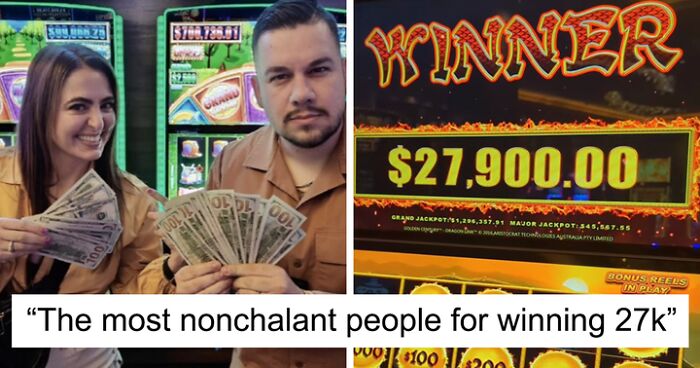 Couple’s Calm Reaction To Winning Nearly $30k At The Casino Sparks Confusion