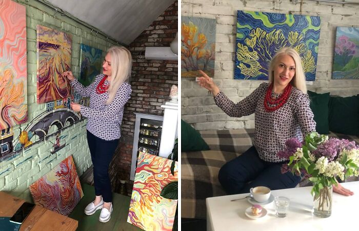 This Is My First Solo Exhibition In 2024 In The Frontline Zone Of Ukraine